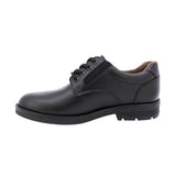 ZAPATO ESCOLAR AUDAZ PARA NIÑO PIEL NEGRO CHELSEA CON AGUJETA