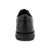 ZAPATO ESCOLAR AUDAZ PARA NIÑO PIEL NEGRO MURPHY CON AGUJETA