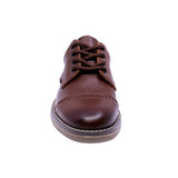 ZAPATO AUDAZ PARA NIÑO COLOR MIEL DE PIEL MURPHY CON AGUJETA