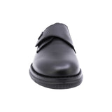 ZAPATO ESCOLAR AUDAZ PARA NIÑO PIEL NEGRO MURPHY CON TIRA DE CONTACTO