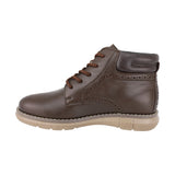 BOTA AUDAZ PARA NIÑO EN PIEL COLOR CAFÉ MURPHY CON AGUJETA
