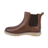 BOTA AUDAZ PARA NIÑO EN PIEL COLOR CAFÉ MURPHY CON ELÁSTICO