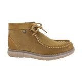 BOTA AUDAZ PARA NIÑO EN PIEL COLOR BEIGE MURPHY CON AGUJETA