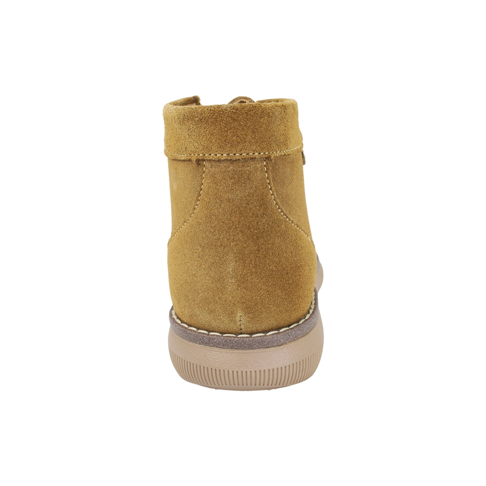 BOTA AUDAZ PARA NIÑO EN PIEL COLOR BEIGE MURPHY CON AGUJETA