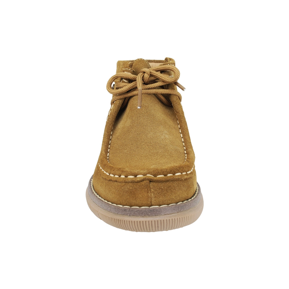 BOTA AUDAZ PARA NIÑO EN PIEL COLOR BEIGE MURPHY CON AGUJETA