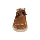 BOTA AUDAZ PARA NIÑO EN PIEL COLOR MIEL MURPHY CON AGUJETA