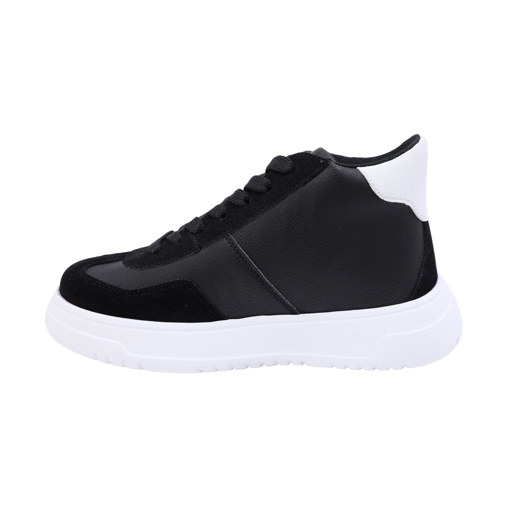 TENIS AUDAZ PARA NIÑO EN SINTÉTICO COLOR NEGRO RAPTOR CON AGUJETA