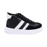 TENIS AUDAZ PARA NIÑO EN SINTÉTICO COLOR NEGRO RAPTOR CON AGUJETA