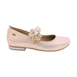 ZAPATILLA COQUETA  PARA NIÑA SINTÉTICO ORO ROSADO MIRANDA CON CORREA
