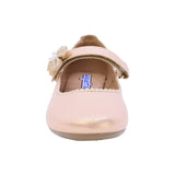 ZAPATILLA COQUETA  PARA NIÑA SINTÉTICO ORO ROSADO MIRANDA CON CORREA