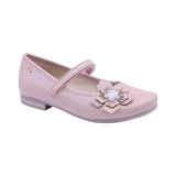 Balerina Coqueta para niña en sintético rosa Miranda con flor decorativa