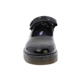 ZAPATO ESCOLAR COQUETA PARA NIÑA SINTÉTICO NEGRO FLORENCE CON TIRA DE CONTACTO