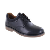 ZAPATO ESCOLAR AUDAZ PARA NIÑO PIEL NEGRO MATIAS CON AGUJETA