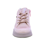 TENIS COQUETA PARA NIÑA DE SINTÉTICO COLOR ROSA SUELA THUNDER CON AGUJETA