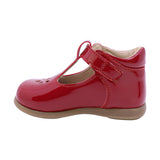 BALERINA COQUETA PARA NIÑA EN SINTÉTICO COLOR ROJO PAMPA CON HEBILLA