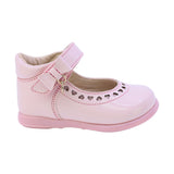 BALERINA COQUETA PARA NIÑA EN SINTÉTICO COLOR ROSA PAMPA CON TIRA DE CONTACTO