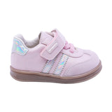 TENIS COQUETA PARA NIÑA COLOR ROSA DE SINTÉTICO TEDDY CON TIRA DE CONTACTO