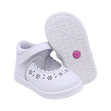 BALERINA COQUETA PARA NIÑA COLOR BLANCO DE PIEL TEDDY TIRA DE CONTACTO