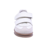 TENIS COQUETA PARA NIÑA COLOR PLATA DE SINTÉTICO TEDDY CON TIRA DE CONTACTO