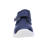BOTA AUDAZ PARA NIÑO EN PIEL COLOR AZUL PINKY CON TIRA DE CONTACTO