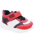 TENIS NIÑ0 ZIPPY 01 ROJO