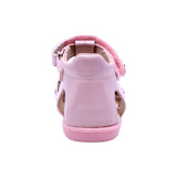 SANDALIA COQUETA PARA NIÑA COLOR ROSA DE SINTÉTICO VANESSA CON TIRA DE CONTACTO
