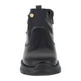 BOTA COQUETA PARA NIÑA EN CHAROL COLOR NEGRO NEMO CON DETALLE DE ESTRELLA