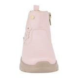 BOTA COQUETA PARA NIÑA EN SINTÉTICO COLOR ROSA NEMO CON ELÁSTICO