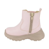 BOTA COQUETA PARA NIÑA EN SINTÉTICO COLOR ROSA NEMO CON ELÁSTICO