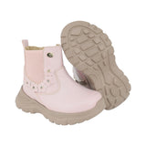 BOTA COQUETA PARA NIÑA EN SINTÉTICO COLOR ROSA NEMO CON ELÁSTICO