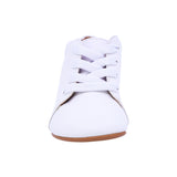 BOTA AUDAZ PARA NIÑO COLOR BLANCO DE SINTÉTICO PEUQUE CON AGUJETA