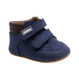 BOTA AUDAZ PARA NIÑO EN SINTÉTICO COLOR AZUL PEUQUE CON DOBLE TIRA DE CONTACTO