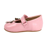 BALERINA COQUETA PARA NIÑA EN SINTÉTICO COLOR ROSA PEUQUE CON TIRA DE CONTACTO