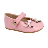 BALERINA COQUETA PARA NIÑA EN SINTÉTICO COLOR ROSA PEUQUE CON TIRA DE CONTACTO