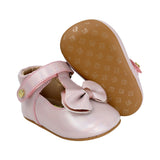BALERINA COQUETA PARA NIÑA EN SINTÉTICO COLOR ROSA PEUQUE CON TIRA DE CONTACTO