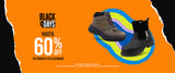 Banner Black Days Coqueta y Audaz con botas y tenis infantiles. Descuentos de hasta 60% en modelos seleccionados.