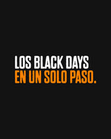 Campaña Black Days de Coqueta y Audaz. Los Black Days en un solo paso.