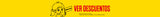 Banner horizontal amarillo con Coqueta sosteniendo un letrero de rebajas y el texto “Ver descuentos”. Descubre las ofertas que Coqueta y Audaz tienen para ti.