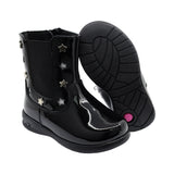 BOTA LUCY 10 CHAROL NEGRO